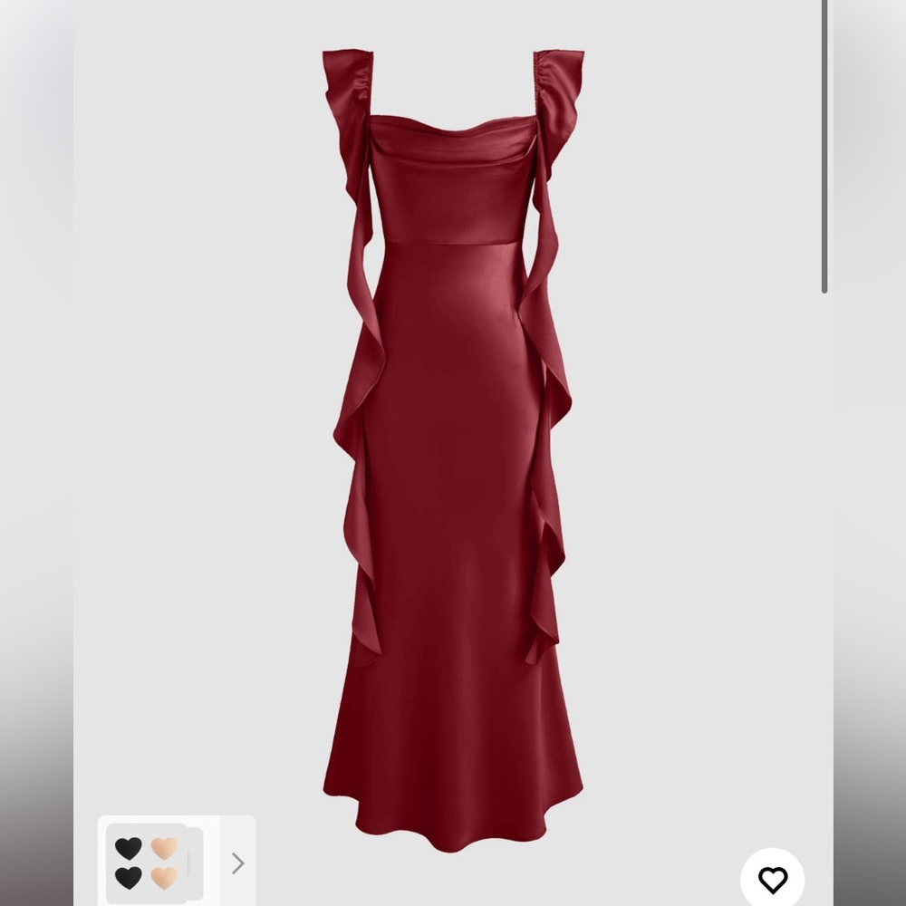 satin dress